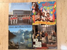 4 LP`s Schweizer Musik